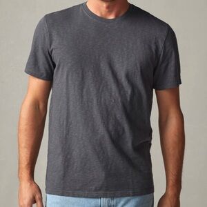 American Giant Iron (Dark Charcoal Gray) Short Sleeve Tee